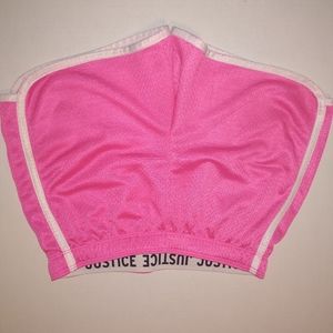 Justice 12 Girls Pink Shorts